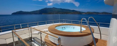 Charter Yachts with a Jacuzzi