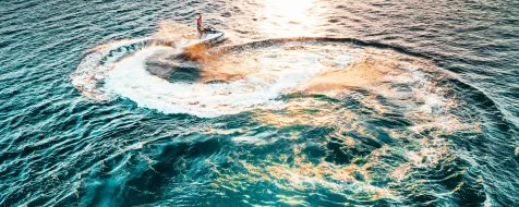 Charter Yachts with a Jetski