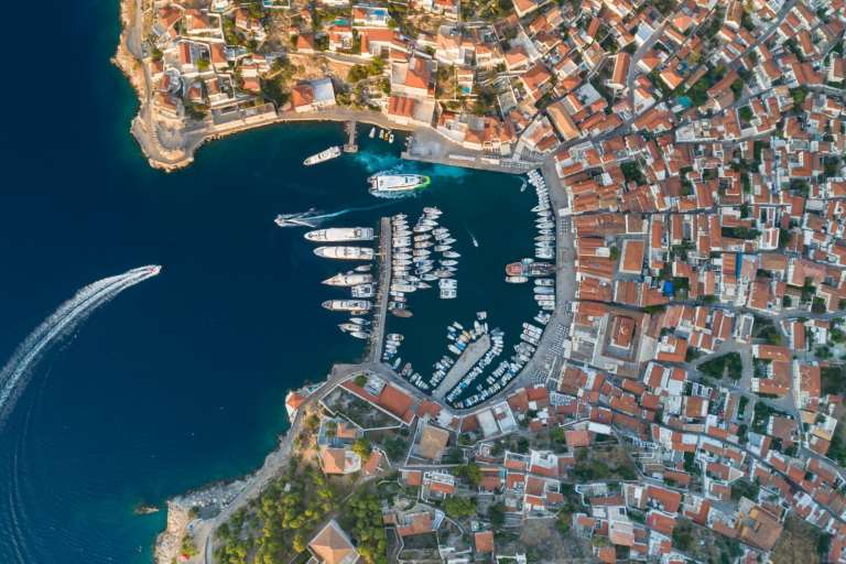 Saronic Islands Greece | 7-days yacht charters itinerary: Athens, Aegina, Agistri, Methana, Poros, Hydra, Spetses