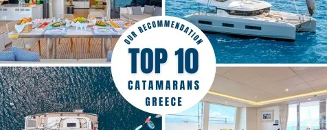 Top 10 Crewed Catamaran Charters in Greece for 2026